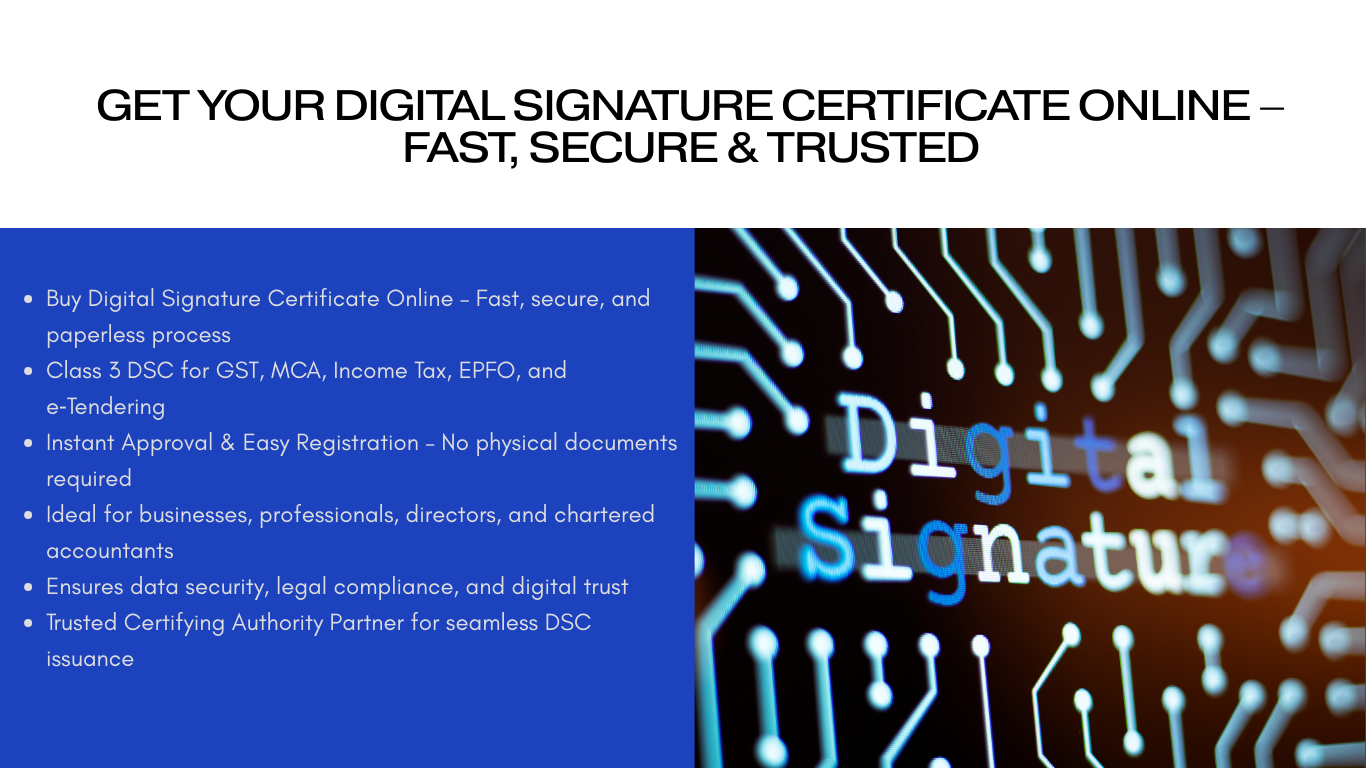 Digital Signature Certificate